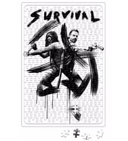 The Walking Dead Sobrevivencia Puzzle 240 Parça Yapboz