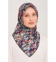Yaz Serinliği Güz Eşarp - 90 x 90 -2618ASM