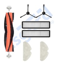 Dreame D10S, D10S PRO, D9 MAX GEN2 Uyumlu 1 Ana Fırça 2 Yan Fırça 2 Filtre 2 Mop PKT-iasgf0000225