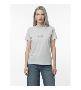 Loft Boxy Fit Lila Kadın T-Shirt LF2042206