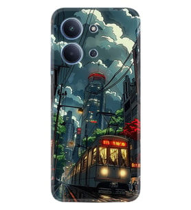 Xiaomi Redmi 15C Kılıf Boutique Baskılı Resimli Train Pcode -049