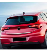 Opel Astra K Formlu Krom Bagaj Alt Çıta 2015 ve Sonrası Paslanmaz