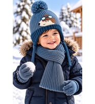 KİTTİ 26160-10 ERKEK ÇOCUK 1-4 ATKI BERE ELDİVEN SET