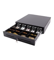 Olympia XLD 460A Geniş Tip Metal Para Çekmecesi (8 Bozuk Para, 4 Kağıt Para Bölmeli)