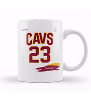 Cavs 23 James Clara Roxx Ink Kupa Bardak Porselen