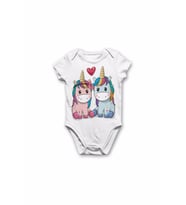 Bebek Body Kısa Kollu Unıcorns
