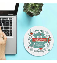 Kişiye Özel En Sevdiğim Öğretmenim Mousepad Kişiye Özel