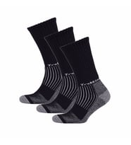 Thermoform Trekking Yürüyüş Kampçı Avcı Çorap Siyah 3'lü Paket