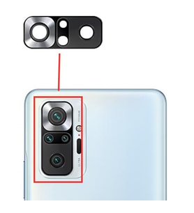 Xiaomi Redmi Note 10 Pro Uyumlu Kamera Lensi Camı M2101K6G M2101K6R