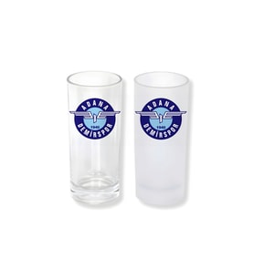 Ghostbastır Design Adana Demirspor Buzlu / Buzsuz Seçenekli Rakı Bardağı – 1 Adet Şık Sunum Bardağı 0147