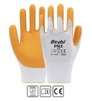 BEYBİ PN3 10/XL SARI BEYAZ İŞ ELDİVENİ