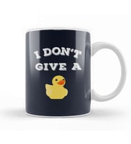 Fuck I Don't Give A Duck Kupa Bardak Porselen