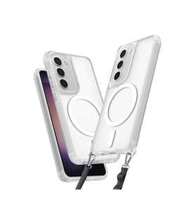 Samsung Galaxy S23 Kılıf Enka Magsafe Silikon Kılıf - Şeffaf