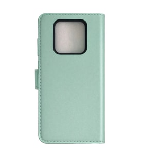 Tecno Camon 16 Prime Trend S Plus Kapaklı Kılıf - Su Yeşili
