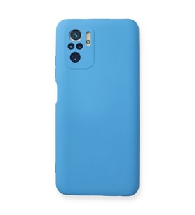 Xiaomi Redmi Note 10 Kılıf Nano İçi Kadife Silikon - Mavi