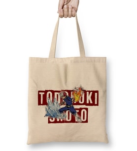 Todoroki Shoto My Hero Academia Bez Çanta Uzun Saplı