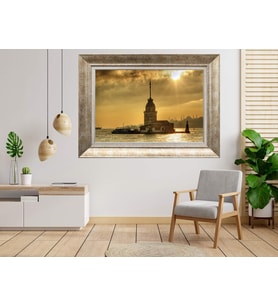 Gümüş Çerçeveli Tablo nb1405