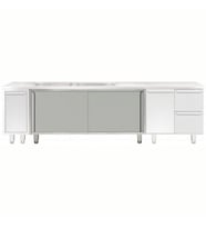 Electrolux Professional Evyeli Üst Tabla Altı İçin Dolap, Kayar Kapılı - 1800 Mm - Modular Line TEL2S18