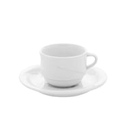 Güral Porselen Istanbul Çay ve Nescafe  Fincan Tabaklı1 Adet 170 Cc