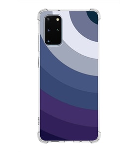 Samsung Galaxy S20 Plus  Köşe Korumalı Antişok Kapak Renk Cümbüşü Tasarımlı  Silikon Kılıf (Şeffaf)
