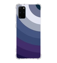 Samsung Galaxy S20 Plus  Köşe Korumalı Antişok Kapak Renk Cümbüşü Tasarımlı  Silikon Kılıf (Şeffaf)