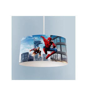 MEKTA HOME BEBEK VE ÇOCUK ODASI Iron Man ve Spider Man Desenli Avize
