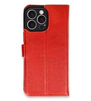 iPhone 16 Pro Max Kılıf Trend S Plus Kapaklı Kılıf - Kırmızı