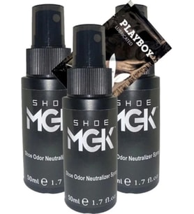 Süper Shoe 3 Adet Birden 50 ml Ölçek Ayak Kokusuna ve Ayakkabılara Bakım Spreyi + Yanında Jel