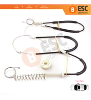 Porsche 911 996 1997-2005 Boxster 986 1996-2004 99654201605 İçin Elektrikli Ön Sağ Cam Kriko Seti
