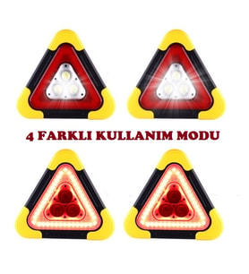 Işıklı Acil Durum Reflektörü