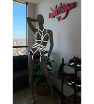 Karanlıkta Parlayan Fantazi Giyim Harness