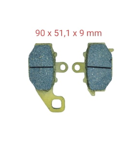 Cf Moto Arka Fren Disk Balata Fa192 650 Nk(12-15)-Kawasaki Zr 400 - Zrx 400 Zzr 400-600 Kle 650