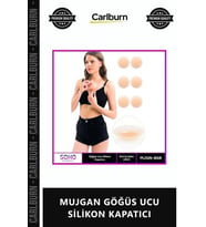Özel Üretim Ten Rengi Yapışkanlı Yeniden Kullanılabilir Yumuşak MUJGAN GÖĞÜS UCU SİLİKON KAPATICI