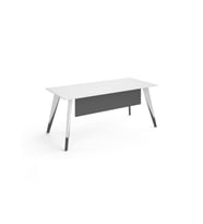 Uzay Ofis Royal Çalışma Masası - Beyaz - Antrasit - 120 CM
