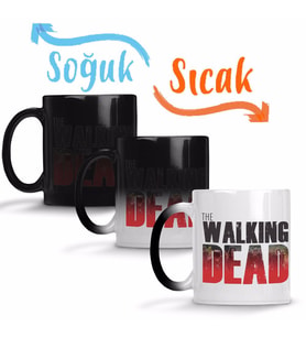 The Walking Dead 01 Sihirli Kupa Bardak Porselen