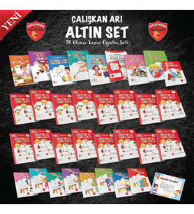 Çalışkan Arı  ALTIN SET  1.SINIF OKUMA YAZMA SETİ