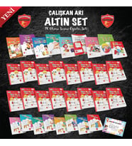 Çalışkan Arı  ALTIN SET  1.SINIF OKUMA YAZMA SETİ