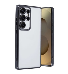 Samsung Galaxy S25 Ultra Kılıf Razer Lensli Silikon - Siyah