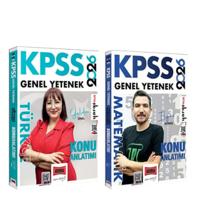 Yargı 2026 KPSS Türkçe ve Matematik Konu Anlatım Seti 2 Kitap