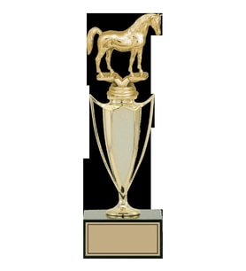 ODAK KUPA - Figürlü Kupalar - At Figürlü Kupalar FG-039 B - 30 cm