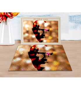 BK Home Atatürk Silüet Tasarımlı 1000 Parça Profesyonel Puzzle-4