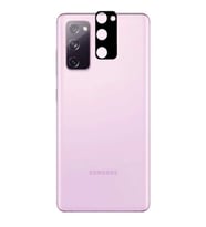 Samsung Galaxy S20 FE Uyumlu Lens Kamera Koruyucu Full HD 3D Tempered Cam (Renksiz)
