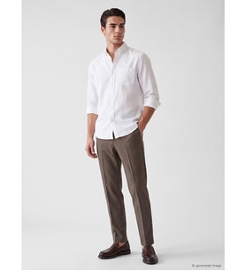 LCWAIKIKI Classic Haki Slim Fit Erkek Chino Pantolon