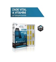 Zade Vital A Vitamini 500 mg 30 Kapsül