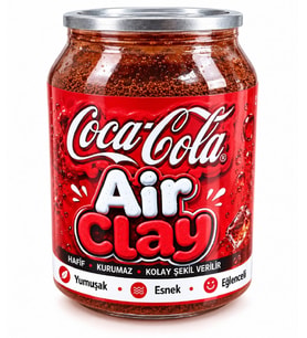 Aır Clay Oyun Jeli Yumuşak Esnek Kolay Şekil Alan Slime 10Cm Sukuşi