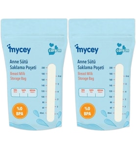 Mycey Anne Sütü / Süt Saklama Poşeti 25 Li Pk Tekli (2 Li Set)