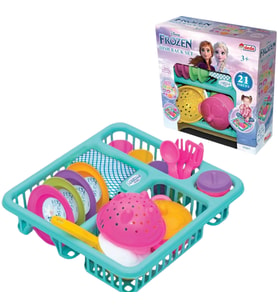 Frozen Bulaşıklık - Mutfak Setleri - Ev Oyuncak Setleri - Bulaşık Seti - Frozen Bulaşık Seti