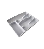 Moonstar Çekmece İçi Kaşıklık 5Gözlü Çatal Bıçak Organızer 34X27CM-KŞ-172-GRİ