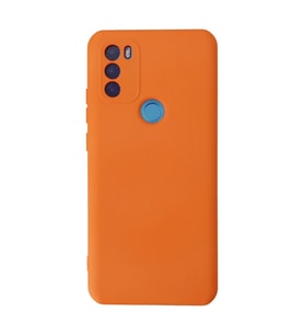 General Mobile Gm 21 Plus Kılıf Nano İçi Kadife Silikon - Turuncu