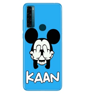 TCL 10L 10 L7 303 20E 20 30 SE Plus Kılıf İsim Yazılı Kişiye Özel Model-35 (Çok Renkli)